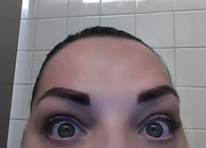 Eyebrow Tattoo result by Beauty and the Brow in Beaumont, CA
