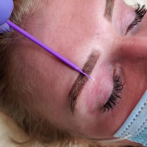 Eyebrow Tattoo result by Beauty and the Brow in Tinley Park, IL
