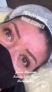 Eyebrow Tattoo result by Beauty and the Brow Microblading in Chico, CA