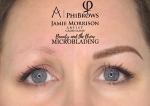 Eyebrow Tattoo result by Beauty and the Brow Microblading in Chico, CA