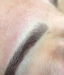Eyebrow Tattoo result by Beauty and The Brows Texas in Rosenberg, TX