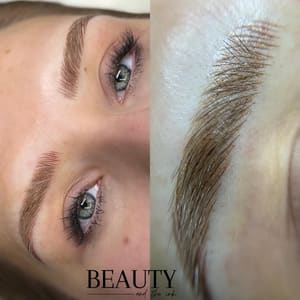 Eyebrow Tattoo result by Beauty and the Ink Studio in Cheyenne, WY