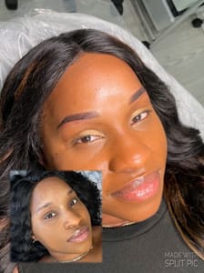 Eyebrow Tattoo result by Beauty at First Glance in Quincy, MA