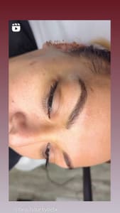 Eyebrow Tattoo result by Beauty Bar by Bebe in East Brunswick, NJ