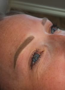 Eyebrow Tattoo result by Beauty Bar Salon & Spa in Scottsbluff, NE