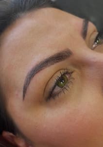 Eyebrow Tattoo result by Beauty Bar Studio in Meridian, ID