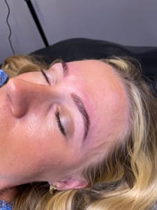 Eyebrow Tattoo result by Beauty Bar X Abby in Rockwall, TX