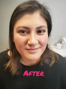 Eyebrow Tattoo result by Beauty Batlles Lounge, INC. in Chicopee, MA