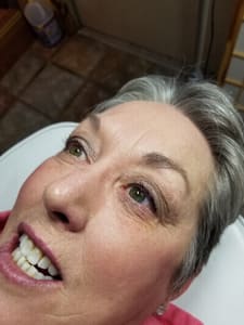 Eyebrow Tattoo result by Beauty & Beyond Cosmetic Spa in Columbia, MO