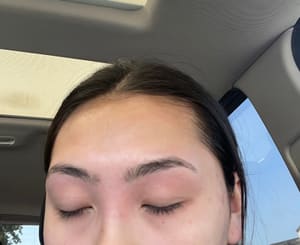 Eyebrow Tattoo result by Beauty & beyond studio in Houston, TX