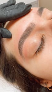 Eyebrow Tattoo result by Beauty Blow Bar in Framingham, MA