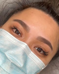 Eyebrow Tattoo result by Beauty Boost Studio in Peabody, MA
