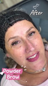 Eyebrow Tattoo result by Beauty Boost Studio in Peabody, MA