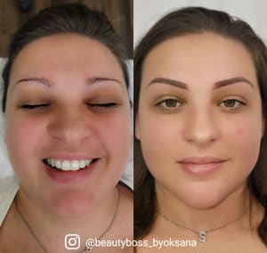 Eyebrow Tattoo result by Beauty Boss inc in Roseville, CA