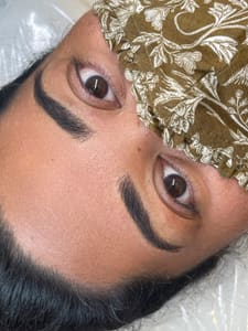 Eyebrow Tattoo result by Beauty Box Studios & Academy in Mckinney, TX