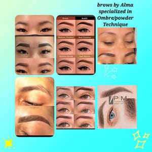 Eyebrow Tattoo result by Beauty Brows by Alma in Perris, CA