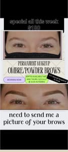 Eyebrow Tattoo result by Beauty Brows by Alma in Perris, CA