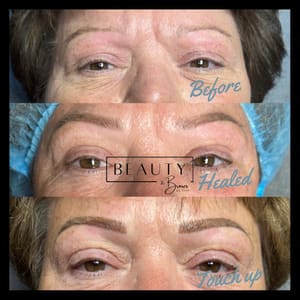 Eyebrow Tattoo result by Beauty & Brows by Tish in Livingston, TX