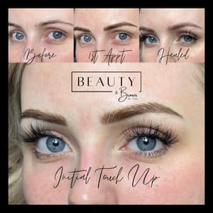 Eyebrow Tattoo result by Beauty & Brows by Tish in Livingston, TX