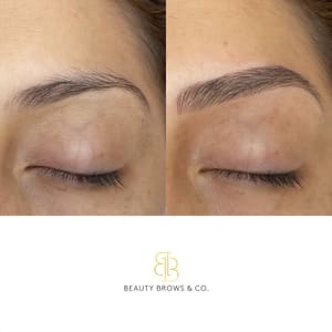 Eyebrow Tattoo result by Beauty Brows & CO in Rockville, MD