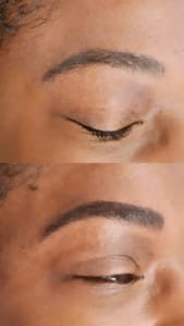 Eyebrow Tattoo result by Beauty Brows in Durham, NC
