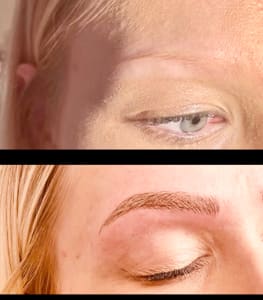 Eyebrow Tattoo result by Beauty Brows & Lips in Everett, WA