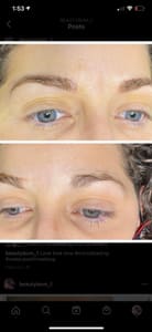 Eyebrow Tattoo result by Beauty Bum in Bell Gardens, CA