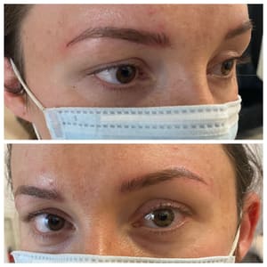 Eyebrow Tattoo result by Beauty Bum in Bell Gardens, CA