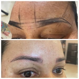 Eyebrow Tattoo result by Beauty Bum in Bell Gardens, CA