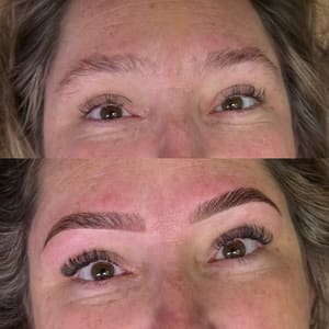 Eyebrow Tattoo result by Beauty by Abbie Jean in Clayton, NC