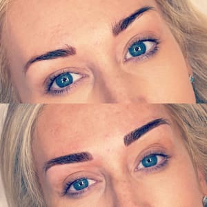 Eyebrow Tattoo result by Beauty by Amber in Woodland Hills, CA