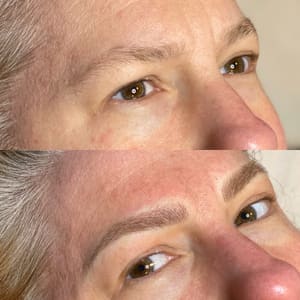 Eyebrow Tattoo result by Beauty by Amber in Woodland Hills, CA