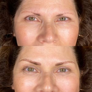 Eyebrow Tattoo result by Beauty by Amber in Woodland Hills, CA