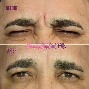 Eyebrow Tattoo result by Beauty By Bel, PLLC in Temple, TX