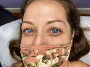 Eyebrow Tattoo result by Beauty by Bobbie T in Millersville, MD