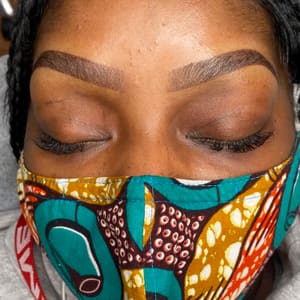 Eyebrow Tattoo result by Beauty by Bobbie T in Millersville, MD