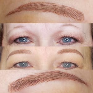 Eyebrow Tattoo result by Beauty By Chanel in Poway, CA