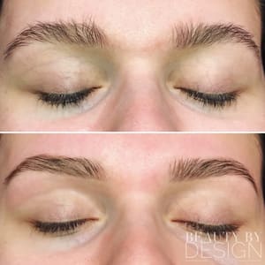 Eyebrow Tattoo result by Beauty By Design Studios in Hays, KS