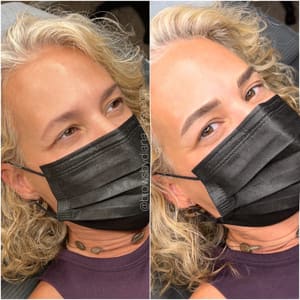 Eyebrow Tattoo result by Beauty by Diana in Las Vegas, NV