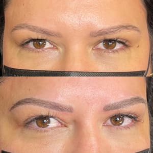 Eyebrow Tattoo result by Beauty by Edgy - Studio and Academy in Belmont, MA