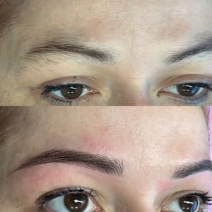 Eyebrow Tattoo result by Beauty by Farzona in Hagerstown, MD