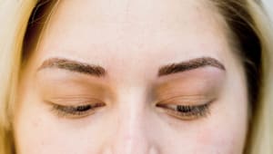 Eyebrow Tattoo result by Beauty by Fox - Beauty Clinic and Permanent Make-Up Academy in Costa Mesa, CA
