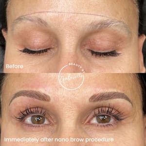 Eyebrow Tattoo result by Beauty by Gabrielle Naples in Naples, FL