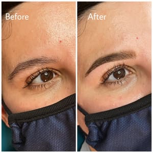 Eyebrow Tattoo result by Beauty by Hania in Potomac, MD