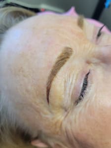 Eyebrow Tattoo result by Beauty by Jene B in Redding, CA
