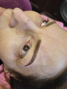 Eyebrow Tattoo result by Beauty by Jene B in Redding, CA