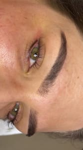 Eyebrow Tattoo result by Beauty By Jettie @ Skin Bar in Austin, TX