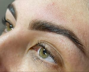 Eyebrow Tattoo result by Beauty By Jettie @ Skin Bar in Austin, TX