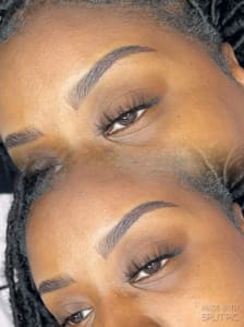 Eyebrow Tattoo result by Beauty by Johanna in Spring, TX