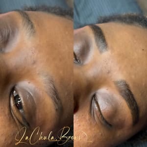 Eyebrow Tattoo result by Beauty by La Chula in Jacksonville, FL